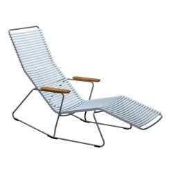 Houe CLICK Sunrocker - Relaxsessel Zum Wippen - Dusty Light Blue