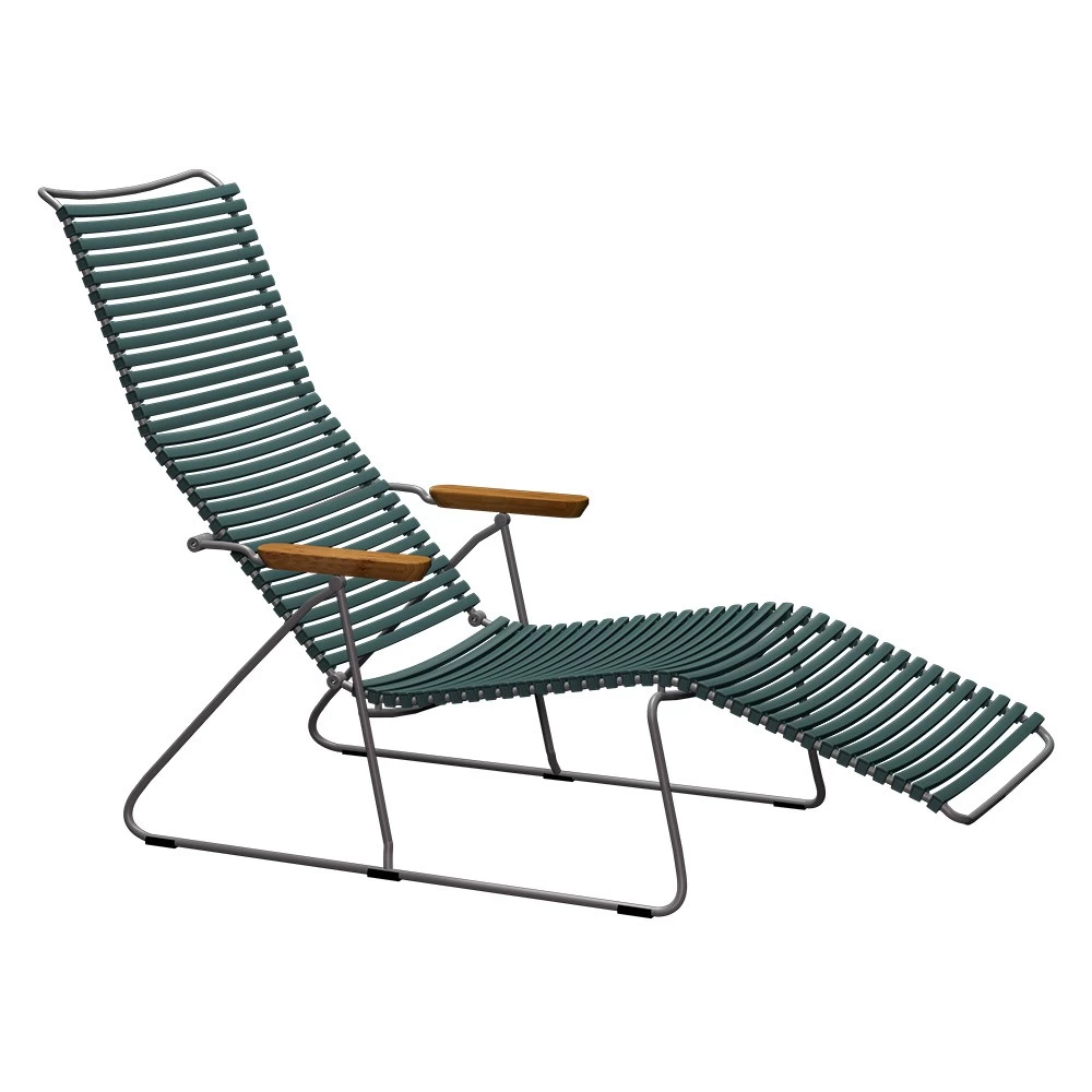 Houe CLICK Sunlounger - Liege Mit Verstellbarer Rückenlehne - Pine Green 3 Houe CLICK Sunlounger - Liege Mit Verstellbarer Rückenlehne - Pine Green