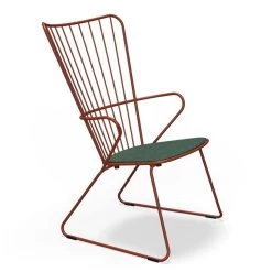 Houe PAON Sitzkissen Für Gartenstuhl - Alpine 14 Houe PAON Sitzkissen Für Gartenstuhl - Alpine -Gartenmöbel Store 12802 0319 12841 4444 paon lounge chair paprika alpine sha houe