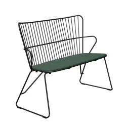 Houe PAON Sitzkissen Für Bank - Alpine 12 Houe PAON Sitzkissen Für Bank - Alpine -Gartenmöbel Store 12804 0312 12844 4444 paon bench black alpine houe 1