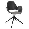 Houe FALK Stuhl Mit Armlehne Und 4 Sterngestell Und Schale: Schwarz, Sitzkissen Light Grey 2 Houe FALK Stuhl Mit Armlehne Und 4 Sterngestell Und Schale: Schwarz, Sitzkissen Light Grey -Gartenmöbel Store 12901 2062 39 falk chair armrest 4 star return swivel lightgrey houe