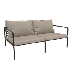 Houe Avon Set 2-sitzer Und Loungesessel Ash Mit Loungetisch -Gartenmöbel Store 14207 9212 avon lounge sofa ash houe 1