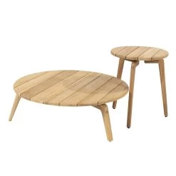 4 Seasons Zucca Sitzer Rund 90 Cm. (H30) -Gartenmöbel Store 213734 213975 zucca coffee table set 01