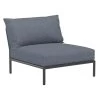 Houe LEVEL 2 Chair Kissen: Sky. Gestell: Dark Grey