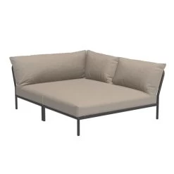 Houe LEVEL 2 Lounge Ecke Cozy Corner - Rechts - Ash