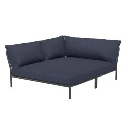 Houe LEVEL 2 Cozy Ecke, Links Kissen: Indigo. Gestell: Dark Grey