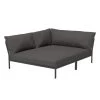 Houe LEVEL 2 Lounge Ecke Cozy Corner - Links - Dark Grey