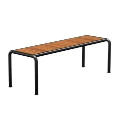 Houe AVANTI Bank, Medium Sitz: Thermo Esche. Gestell: Black