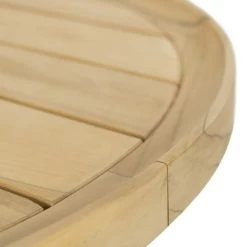 4 Seasons Pablo Sitzer Teakholz 60 Cm. Ø (H 40) 17 4 Seasons Pablo Sitzer Teakholz 60 Cm. Ø (H 40) -Gartenmöbel Store 4so pablo teak table 60cm detail 01 1