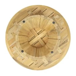 4 Seasons Pablo Sitzer Teakholz 60 Cm. Ø (H 40) 20 4 Seasons Pablo Sitzer Teakholz 60 Cm. Ø (H 40) -Gartenmöbel Store 4so pablo teak table 80cm detail 01 1