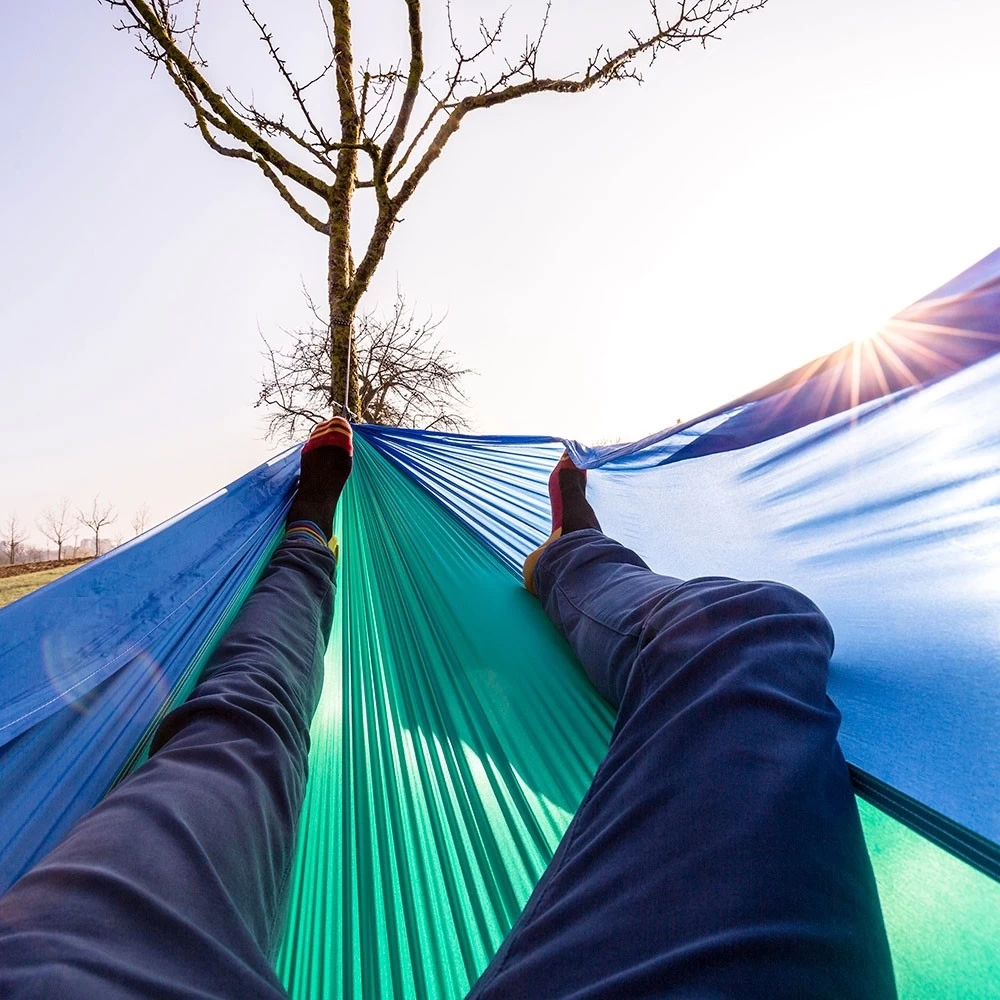 Amazonas Reisehängematte Adventure Hammock Ice-blue 5 Amazonas Reisehängematte Adventure Hammock Ice-blue – Bild 3
