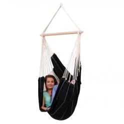 Amazonas Hängesessel Brasil Black 12 Amazonas Hängesessel Brasil Black -Gartenmöbel Store amazonas brasil black haengesessel 2030140 4 1