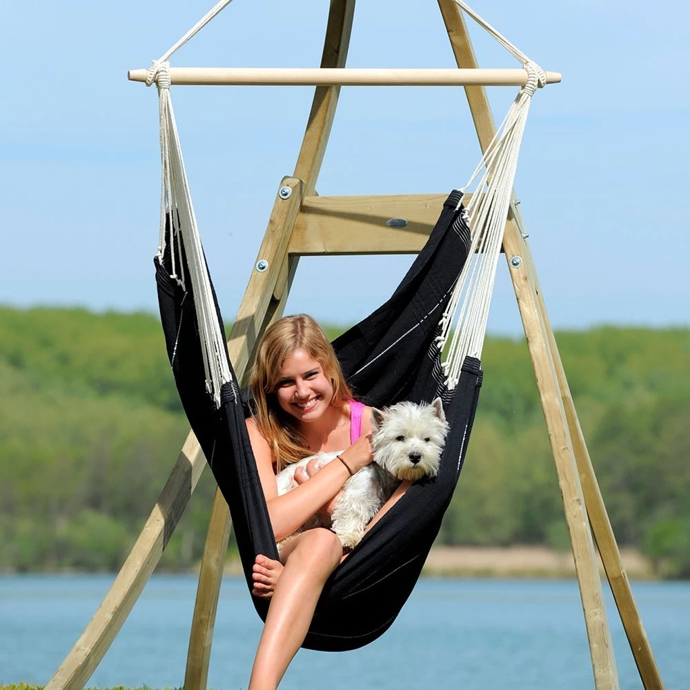 Amazonas Hängesessel Brasil Black 8 Amazonas Hängesessel Brasil Black – Bild 6