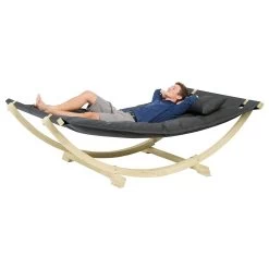 Amazonas Lounge Bed Anthracite -Gartenmöbel Store amazonas lounge bed az 6010200 5