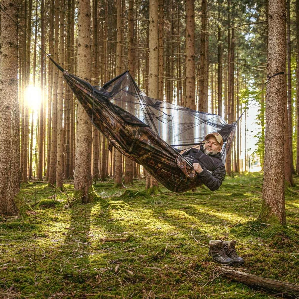 AMAZONAS Ultra-Light Hammock Moskito-Traveller Forest 5 AMAZONAS Ultra-Light Hammock Moskito-Traveller Forest – Bild 3