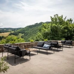 Houe AVON 2-Sitzer Kissen: Ash. Gestell: Muted White 18 Houe AVON 2-Sitzer Kissen: Ash. Gestell: Muted White -Gartenmöbel Store avon 2 seater sofa char table thermo ash houe c0833 22