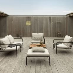 Houe AVON Loungesessel - Ash -Gartenmöbel Store avon set ash houe 6553 high