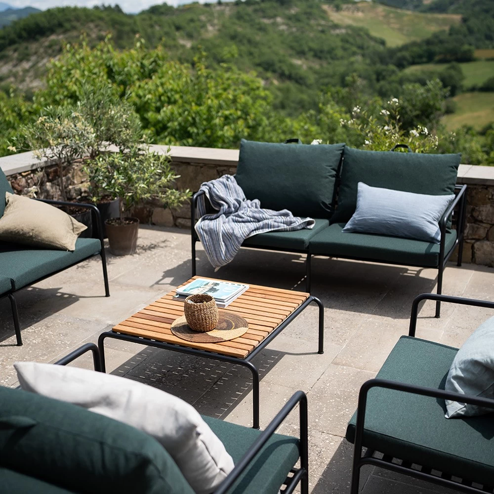 Houe AVON 2-Sitzer Kissen: Ash. Gestell: Muted White 11 Houe AVON 2-Sitzer Kissen: Ash. Gestell: Muted White – Bild 9