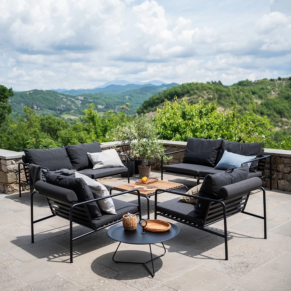 Houe AVON 2-Sitzer Kissen: Ash. Gestell: Muted White 14 Houe AVON 2-Sitzer Kissen: Ash. Gestell: Muted White – Bild 12