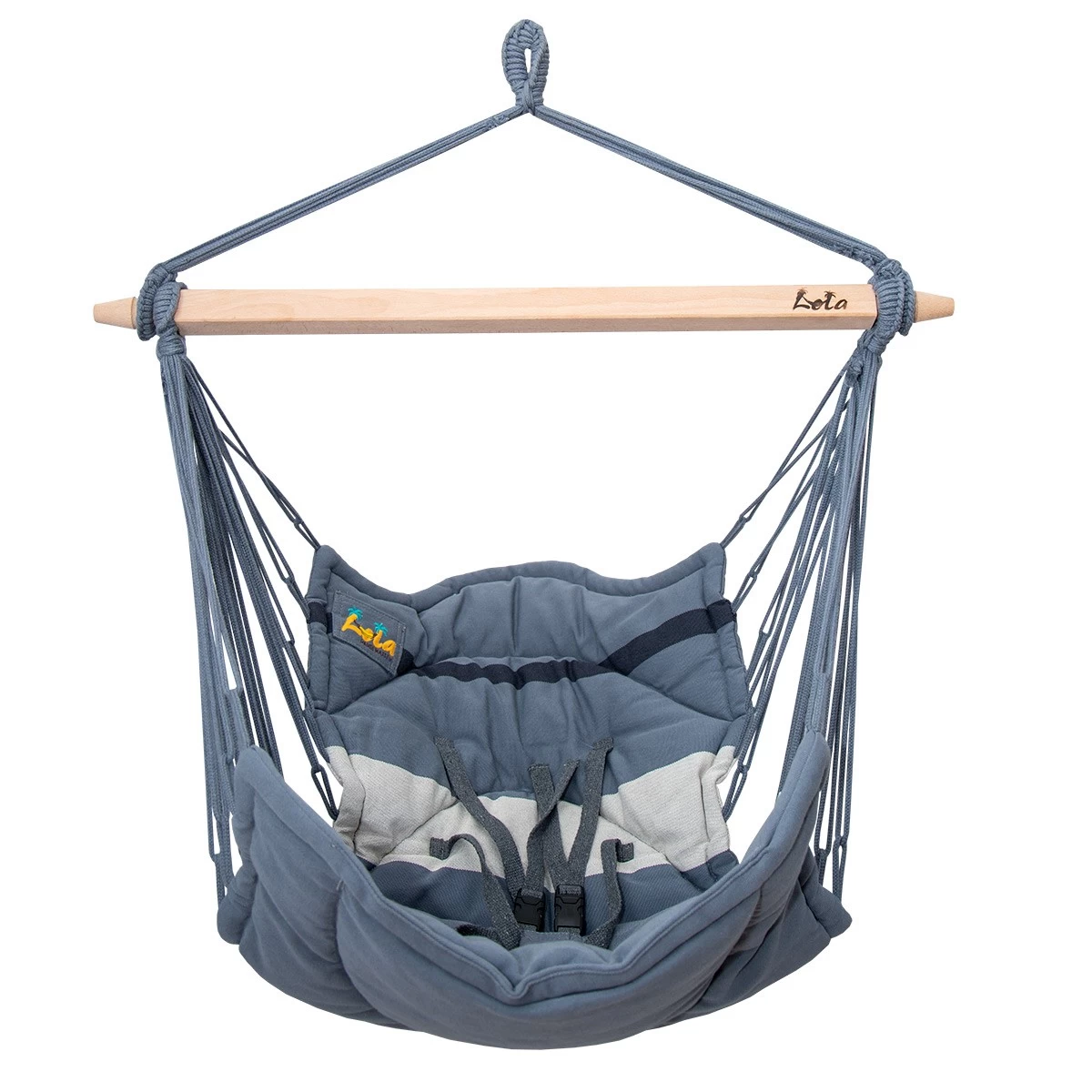 Lola Babyhängematte Bella Chica Noire ÖKO TEX Kinderhängesessel 3 Lola Babyhängematte Bella Chica Noire ÖKO TEX Kinderhängesessel