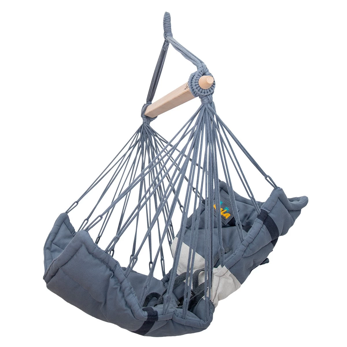 Lola Babyhängematte Bella Chica Noire ÖKO TEX Kinderhängesessel 6 Lola Babyhängematte Bella Chica Noire ÖKO TEX Kinderhängesessel – Bild 4