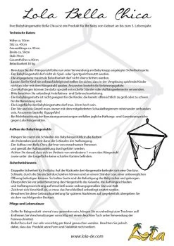 Lola Babyhängematte Bella Chica Cappuccino ÖKO TEX Kinderhängesessel 29 Lola Babyhängematte Bella Chica Cappuccino ÖKO TEX Kinderhängesessel -Gartenmöbel Store bella chica neu gro 1