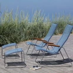 Houe CLICK Relaxsessel Lounge Chair - Multi Color 1 -Gartenmöbel Store click lounge footrest pigeon blue houe 0979 high 10