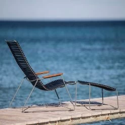 Houe CLICK Relaxsessel Lounge Chair - Multi Color 1 -Gartenmöbel Store click lounge w footrest black houe 5623 high 10