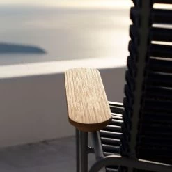 Houe CLICK Sunlounger - Liege Mit Verstellbarer Rückenlehne - Dusty Green -Gartenmöbel Store click sunlounger black zoom houe 2176 6