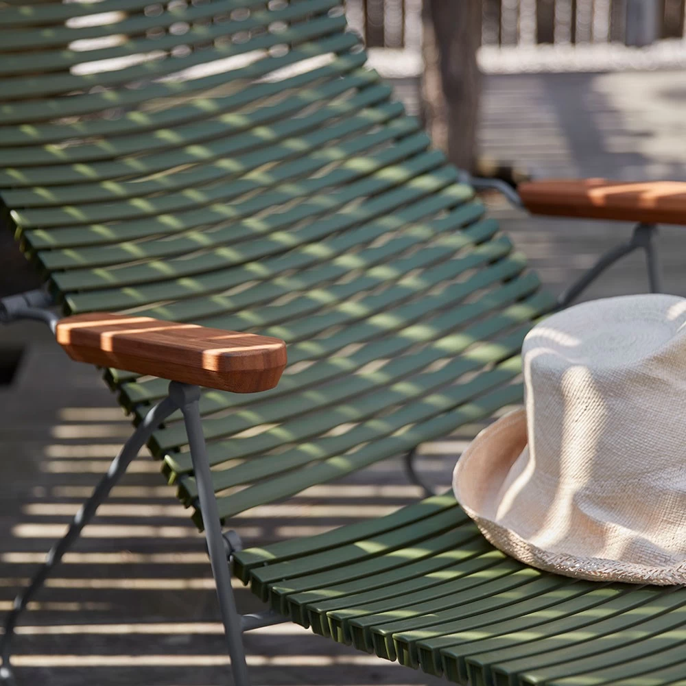 Houe CLICK Sunlounger - Liege Mit Verstellbarer Rückenlehne - Pine Green 7 Houe CLICK Sunlounger - Liege Mit Verstellbarer Rückenlehne - Pine Green – Bild 5