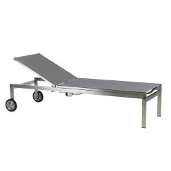 Diamond Garden Madeira Liege 45 Cm Edelstahl/Textilene-Schwarz/Silber