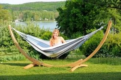 Amazonas Apollo Gestell Mit Tuchhängematte Salsa Marine Hängematten-Set 13 Amazonas Apollo Gestell Mit Tuchhängematte Salsa Marine Hängematten-Set -Gartenmöbel Store garten deals amazonas apollo salsa marine set 6010120 6