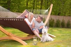 Amazonas Arcus Hängemattengestell Aus Lärchenholz Lasiert -Gartenmöbel Store garten deals amazonas arcus holz haengemattengestell 4045000 6