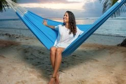 Amazonas ARTE Blue Tuchhängematte 26 Amazonas ARTE Blue Tuchhängematte -Gartenmöbel Store garten deals amazonas arte blue haengematte 1018610 10 1