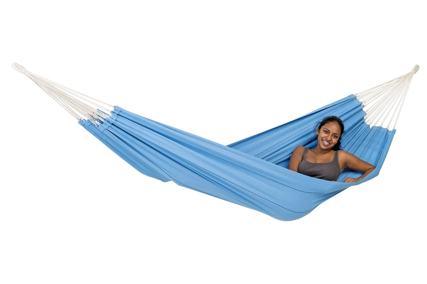 Amazonas ARTE Blue Tuchhängematte 4 Amazonas ARTE Blue Tuchhängematte – Bild 2