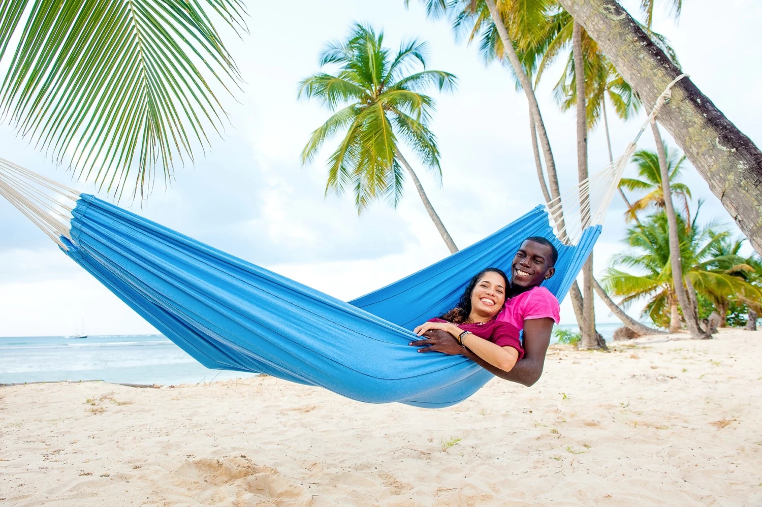 Amazonas ARTE Blue Tuchhängematte 5 Amazonas ARTE Blue Tuchhängematte – Bild 3