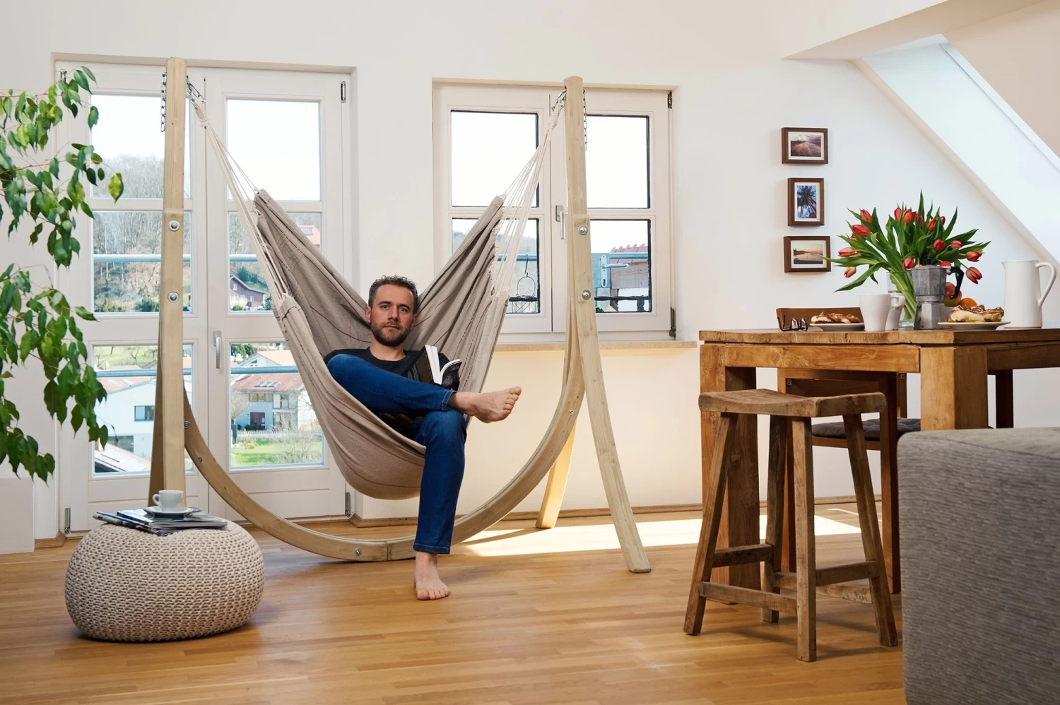 Amazonas ARTISTA Sand Hängesessel 11 Amazonas ARTISTA Sand Hängesessel – Bild 9