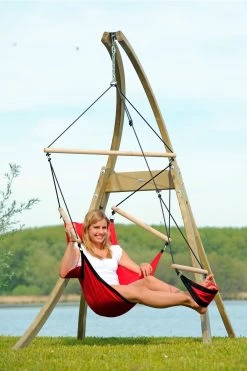 Amazonas Atlas Hängesesselgestell Aus Holz -Gartenmöbel Store garten deals amazonas atlas haengesesselholzgestell 4013100 10