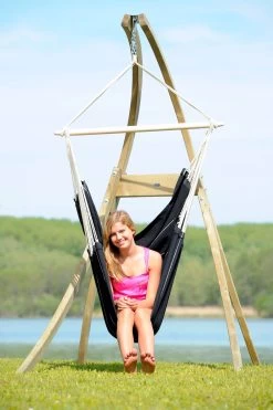 Amazonas Atlas Hängesesselgestell Aus Holz -Gartenmöbel Store garten deals amazonas atlas haengesesselholzgestell 4013100 6