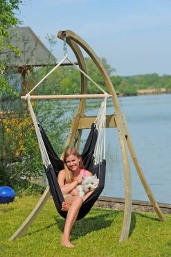 Amazonas Atlas Hängesesselgestell Aus Holz -Gartenmöbel Store garten deals amazonas atlas haengesesselholzgestell 4013100 7