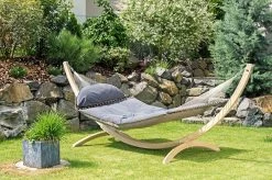 Amazonas Stabhängematte FAT HAMMOCK In Taupe -Gartenmöbel Store garten deals amazonas fat hammock taupe 1960010 12