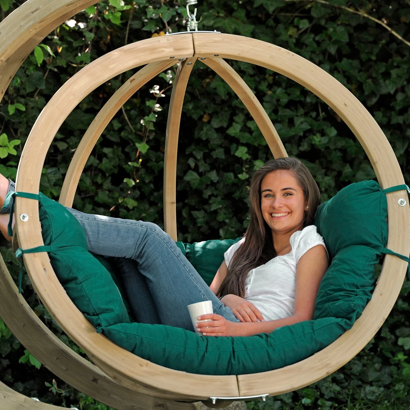 Amazonas Hängesessel GLOBO Chair In Verde Und Wetterfest 8 Amazonas Hängesessel GLOBO Chair In Verde Und Wetterfest – Bild 6