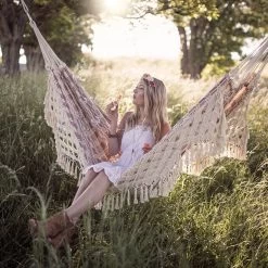 Amazonas Tuchhängematte RIO In Bordeaux Und Mit Schmucksaum NEW 2019 -Gartenmöbel Store garten deals amazonas rio bordeaux 1019110 7