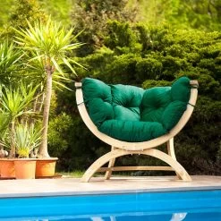 Amazonas Sofa SIENA UNO In Verde Und Wetterfest -Gartenmöbel Store garten deals amazonas siena uno verde az 2030925 6