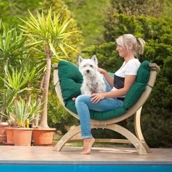 Amazonas Sofa SIENA UNO In Verde Und Wetterfest -Gartenmöbel Store garten deals amazonas siena uno verde az 2030925 7