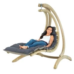 Amazonas Swing Lounger Anthracite NEW 2019 -Gartenmöbel Store garten deals amazonas swing lounger anthracite 2020400 7