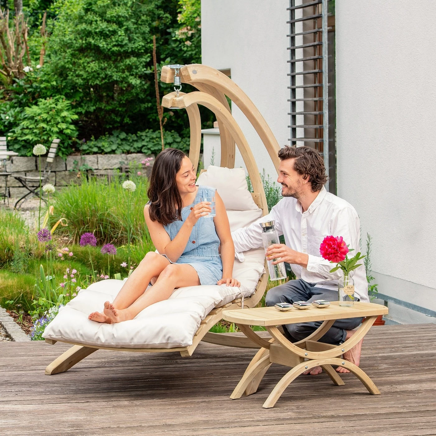 Amazonas Swing Lounger Creme NEW 2019 13 Amazonas Swing Lounger Creme NEW 2019 – Bild 11