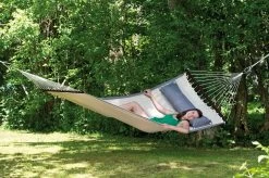 Amazonas American Dream Sand Doppel Stabhängematte -Gartenmöbel Store garten deals american dream sand 1970002 8