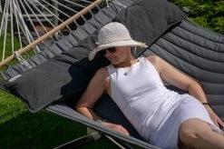 Hängemattenset Lola ROYAL DELUXE Mit Luxus Stabhängematte American NOIRE 35 Hängemattenset Lola ROYAL DELUXE Mit Luxus Stabhängematte American NOIRE -Gartenmöbel Store garten deals american noire 47030 14 1