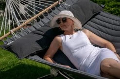 Hängemattenset Lola ROYAL DELUXE Mit Luxus Stabhängematte American NOIRE 36 Hängemattenset Lola ROYAL DELUXE Mit Luxus Stabhängematte American NOIRE -Gartenmöbel Store garten deals american noire 47030 15 1